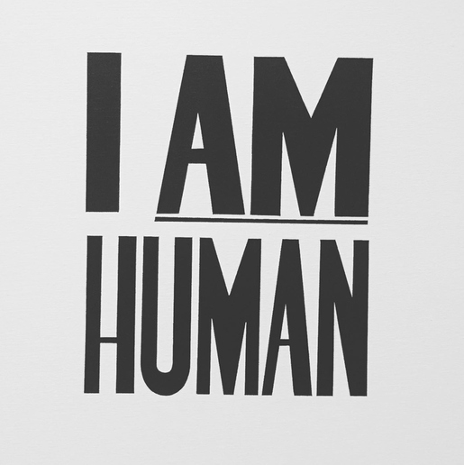 I AM HUMAN by Hank Willis Thomas